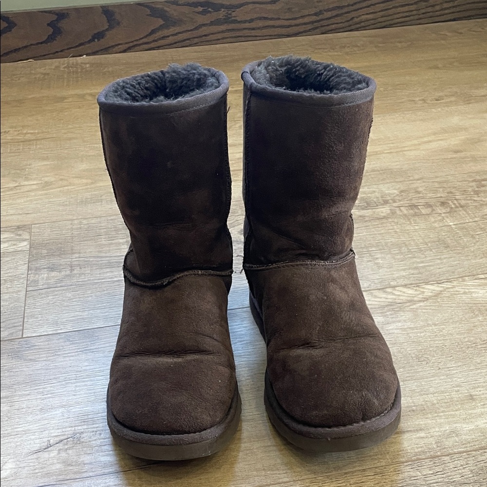 Classic Short Ugg Boot- Dark Brown